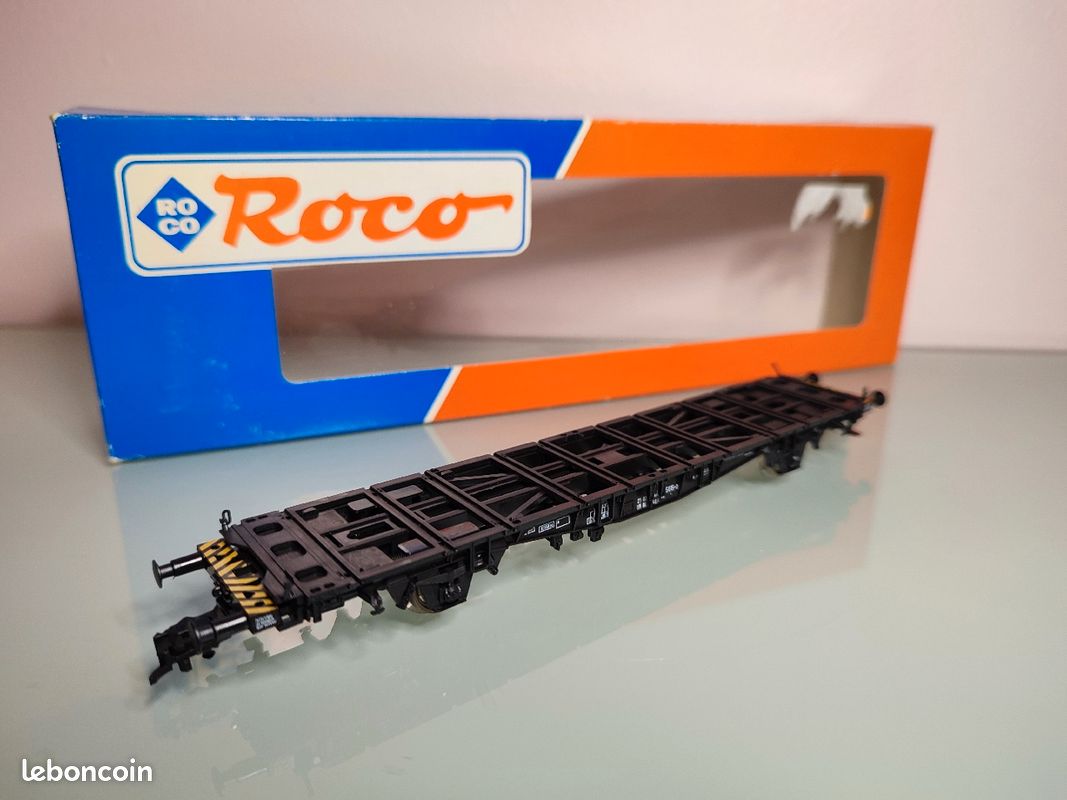 Train ho wagon à ranger Roco - Modélisme