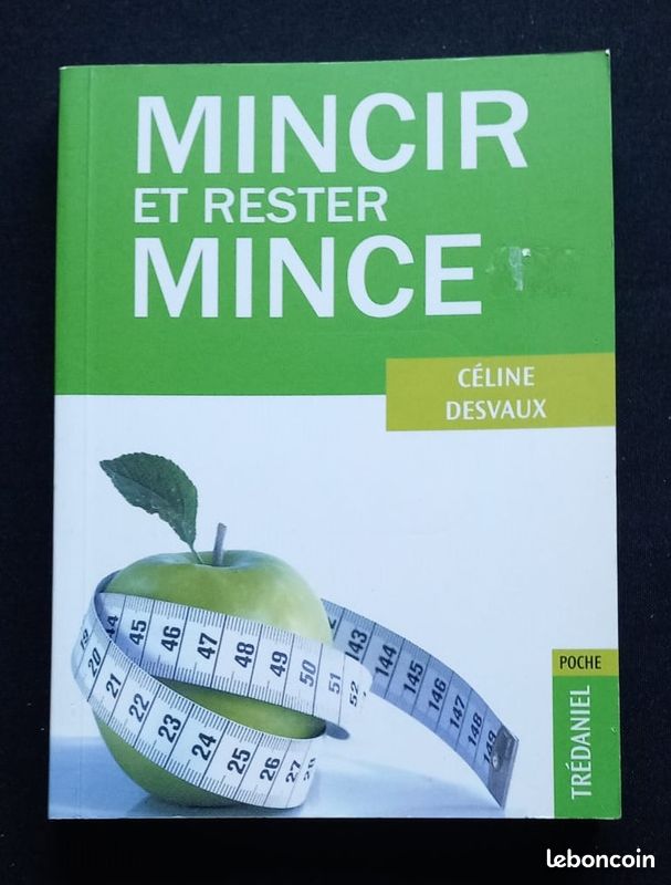 Mincir et rester mince – Céline Desvaux – Guide minceur – Méthode durable – Bon état (image 1)