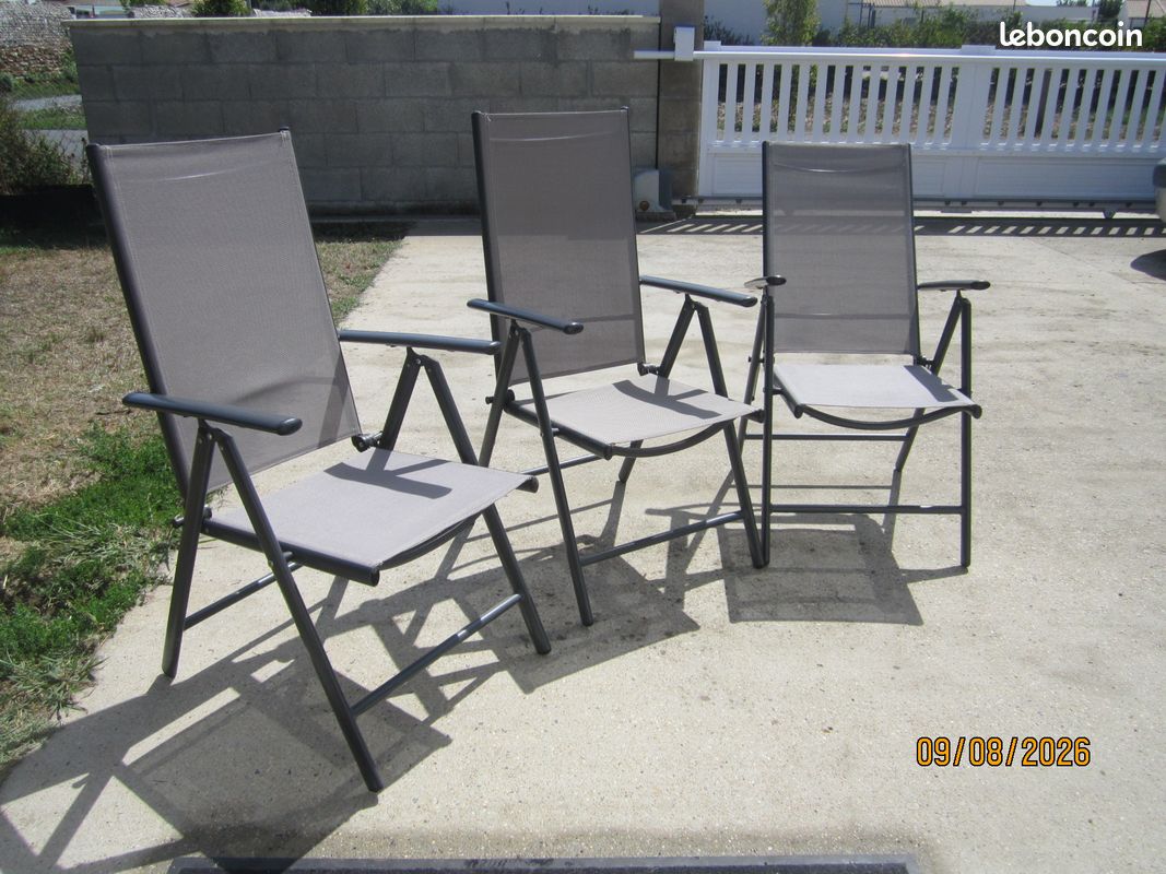 Fauteuils pliants confortable (image 1)