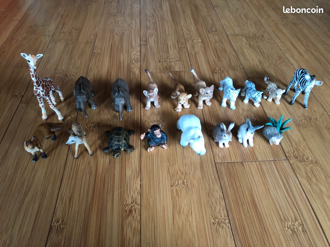Figurines de la marque SCHLEICH - animaux sauvages (2) (image 1)