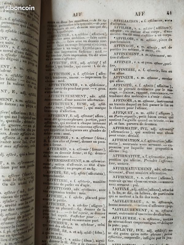 Wailly, Nouveau Vocabulaire Français, où l'on a suivi l'Orthographe (1827) (image 3)