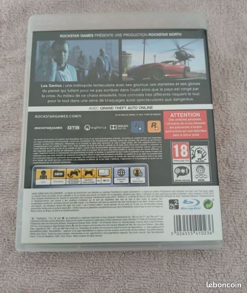 Grand Theft Auto V jeu PS3 (image 2)
