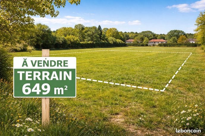 Terrain 649 m² Archingeay