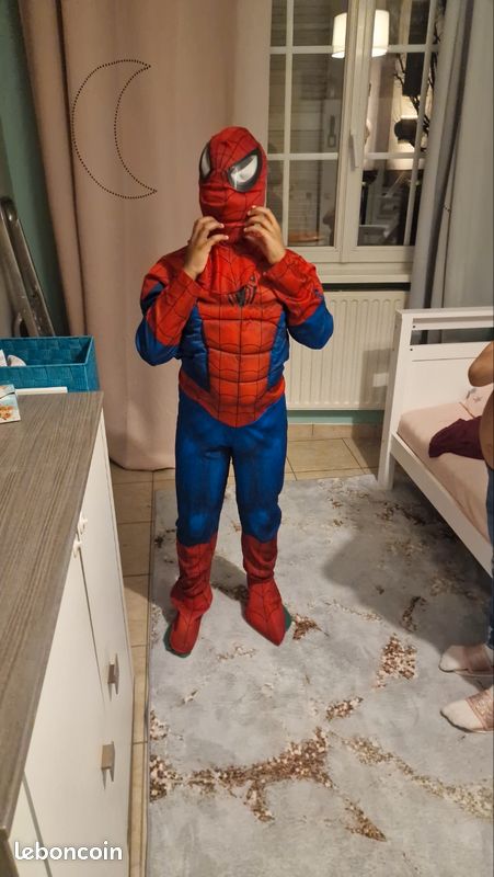 Déguisement Super Bro Adulte Enfant – Costume Plombier Avec Combinaison, Bonnet, Barbe Et Gants – Carnaval Halloween