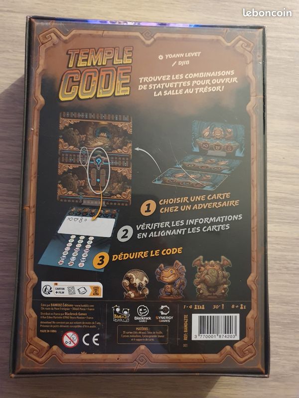 Jeu Temple Code (image 2)