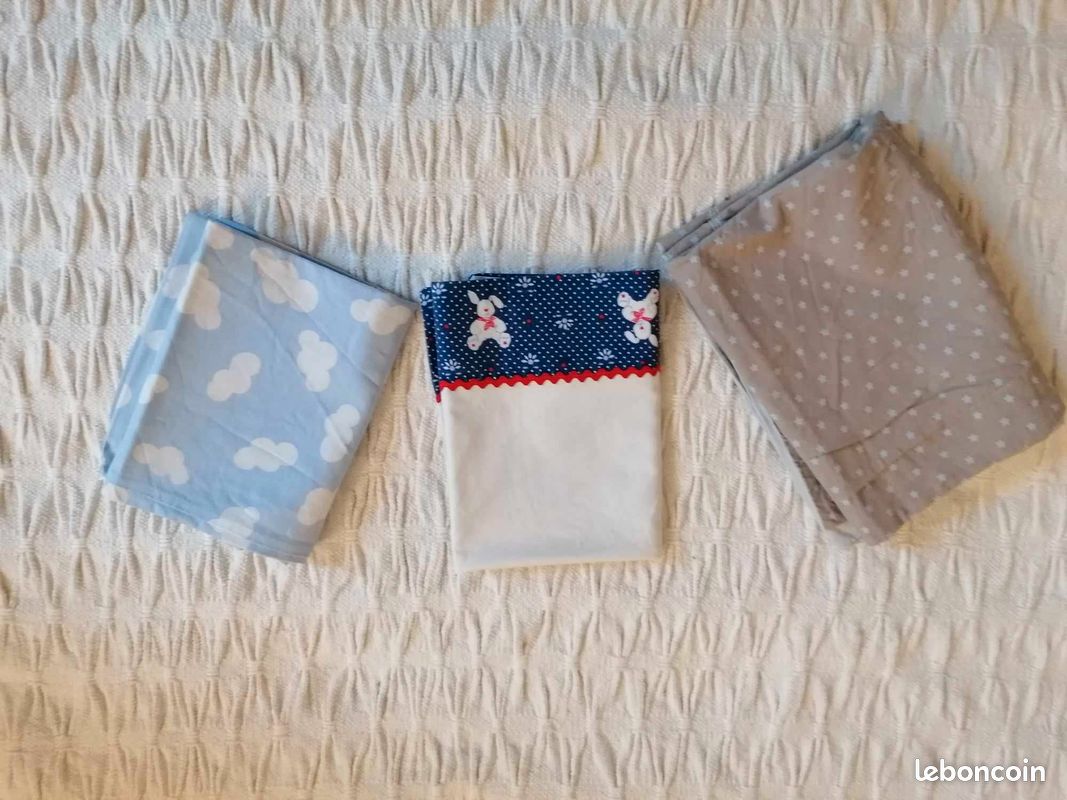Lot de 3 Taies d'oreiller (image 1)