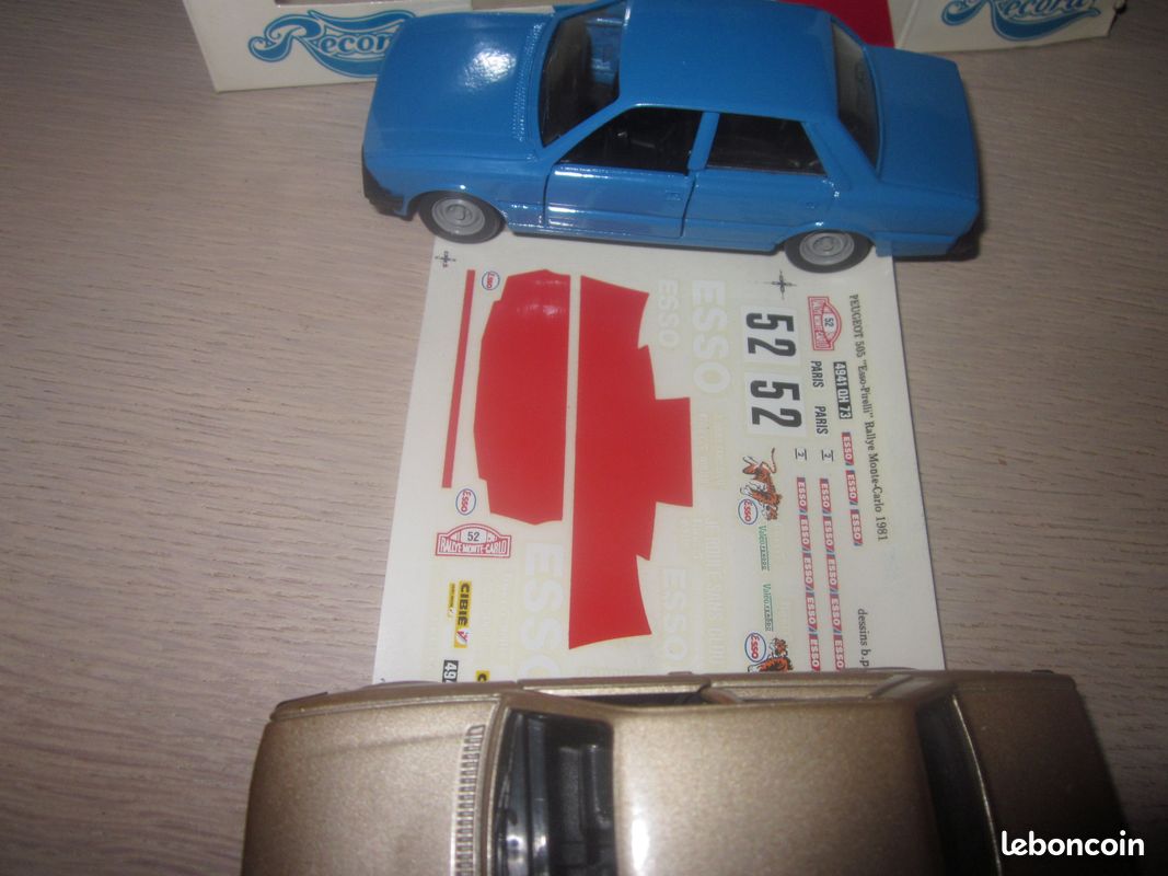 Tip Top – CB Com Kit – Peugeot 505 TD Rallye Monte Carlo 1981 – 1/43 – Monté