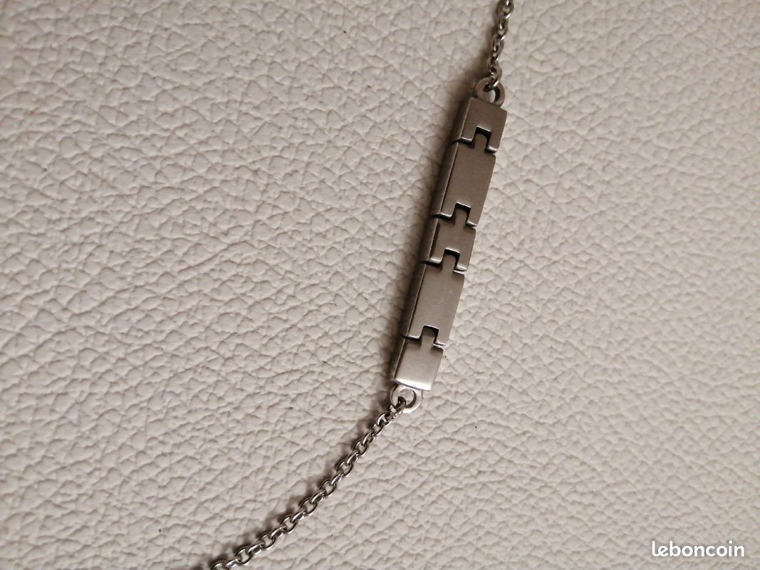 Bracelet acier et brillant (image 2)