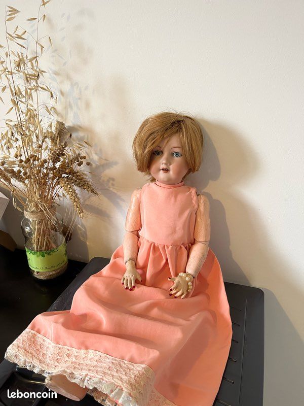 Poupée Ancienne Armand Marseille - Bouche Ouverte - Collection Vintage