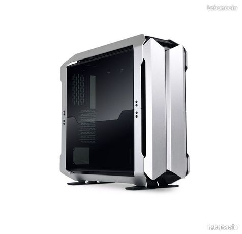 NEUVE / SCELLÉE — Boîtier Full Aluminium Premium & Verre Trempé : ODYSSEY X BIG TOWER SILVER — 3 Configurations Modulaires — E-ATX RTX 5090 5080 / Workstation IA / Watercooling Extrême 11