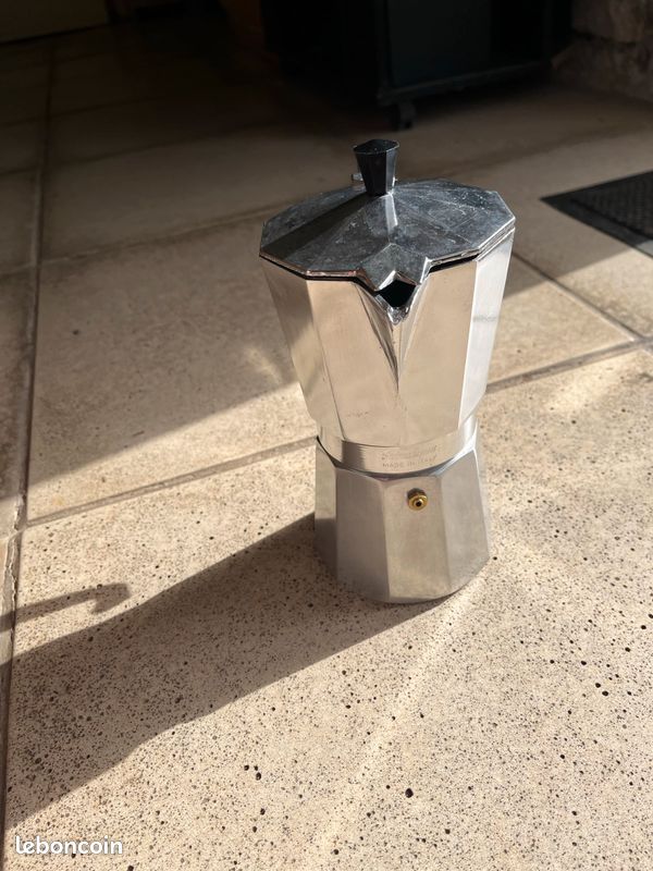 Cafetière Moka italienne en aluminium, cafetière à... – Grandado