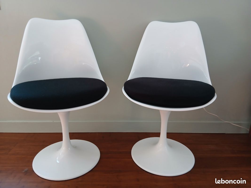 Chaises tulipe (image 1)
