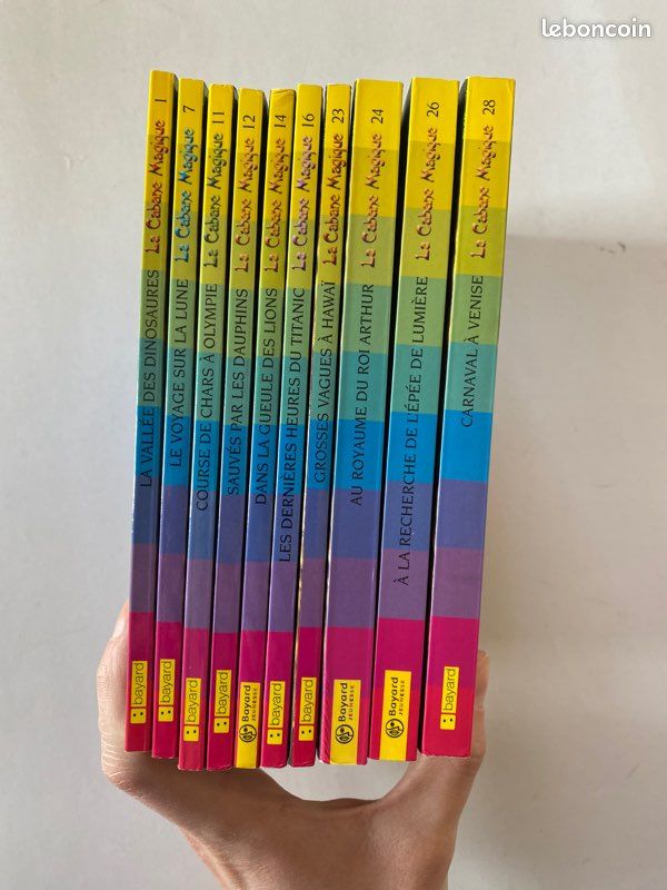 Lot de 10 tomes de la collection La Cabane Magique (image 12)