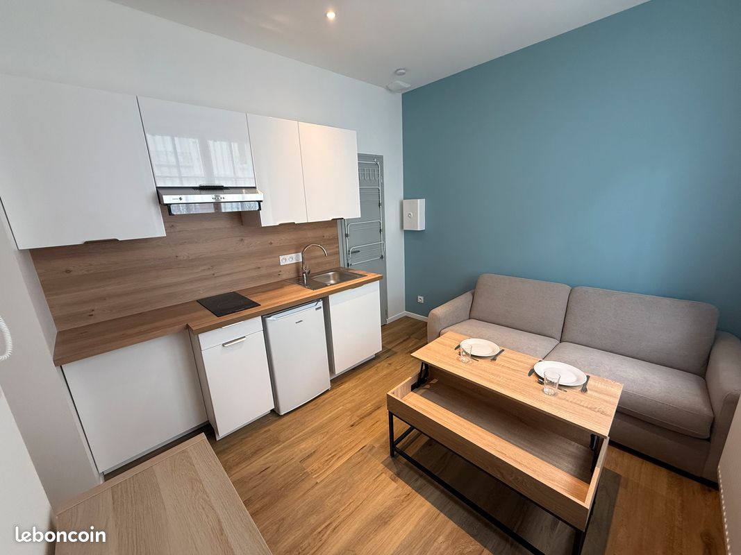 Appartement 1 pièce 13 m² · à Tours · 13 m² · 550 €