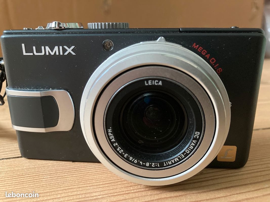 Panasonic Lumix DMC-LX1 – Compact Argenté, Pour Pièces (non Testé)