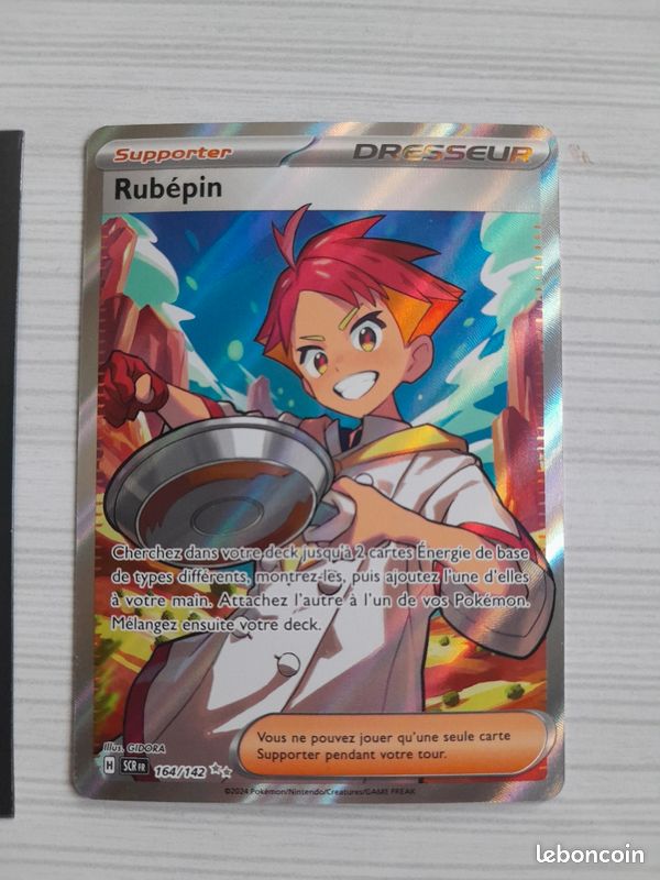 Carte Pokémon Rubépin très rare (image 1)