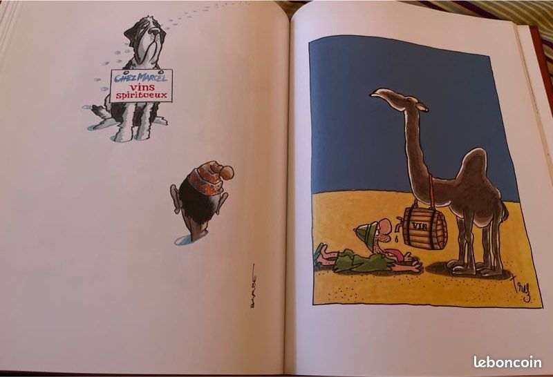Beau livre dessins et caricatures LE VIN / Livre neuf Éditions Glenat (image 9)