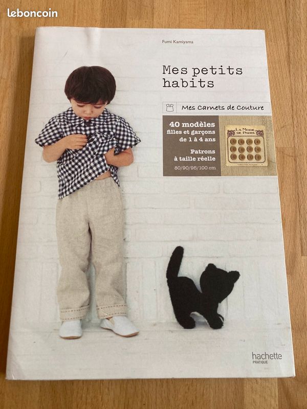 Livre de couture : Mes petits habits de Fumi Kamiyama (image 1)