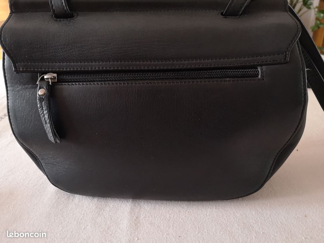 Sac Etrier edisac cuir marine Accessoires Bagagerie