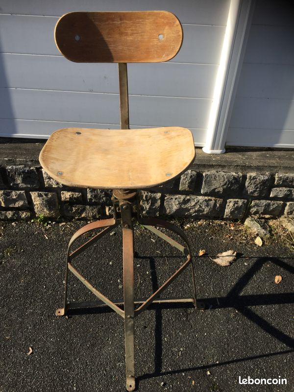 Tabouret industriel collector (image 3)