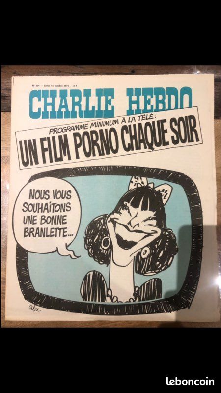 Charlie Hebdo 1974 cabu comme neuf (image 2)
