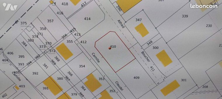 Terrain 718 m² ST LYE
