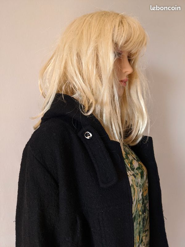 Veste en laine noire Zara (image 4)