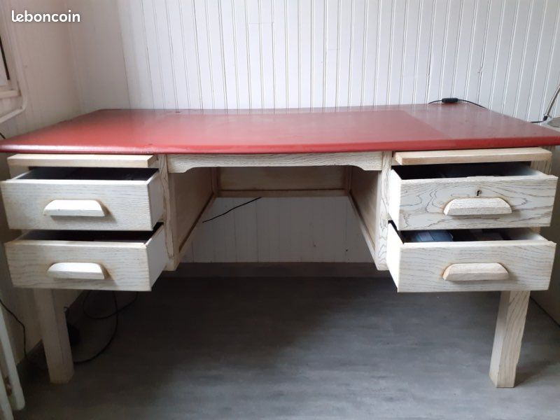 Bureau vintage restauré (image 2)
