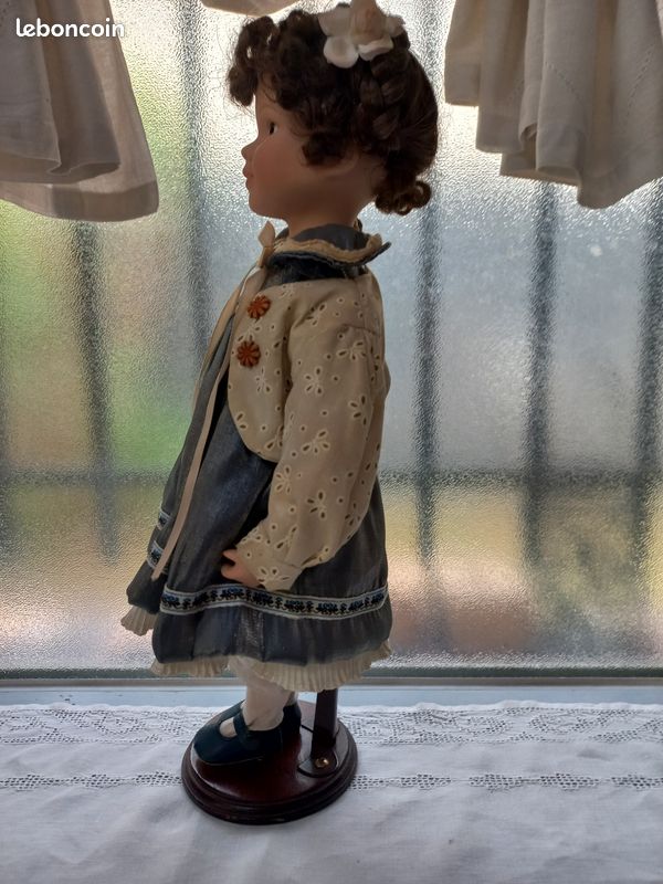 Carletto, Poupée de Collection en porcelaine - Vente poupée porcelaine