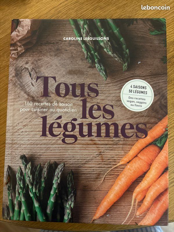 Livre recette Tous les légumes (image 1)