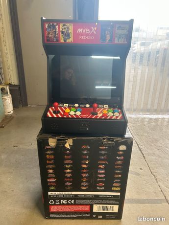 Arcade Bartop MVSX Neo Geo - 50 Jeux Préinstallés, Design Rétro | Machine à Sous Pour Salon