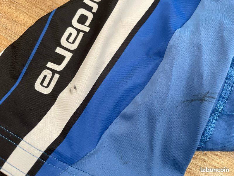 Cuissard de vélo bleu GIORDANA taille L (image 4)