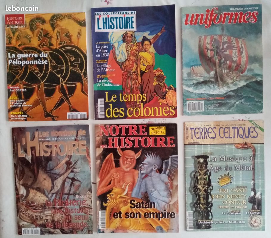 Lot Revue magazine histoire - guerres - armées françaises étrangères - analyses faits événements (image 7)