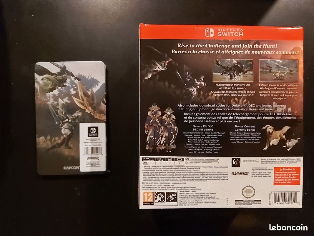 Monster hunter rise - Édition collector + Steelbook - Nintendo Switch (image 2)