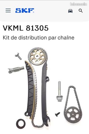 Kit Courroie Pièce Auto Qualité OEM Accessoire PROCODIS KGA5001 Kit Courroie Accessoires Procodis Kga6003