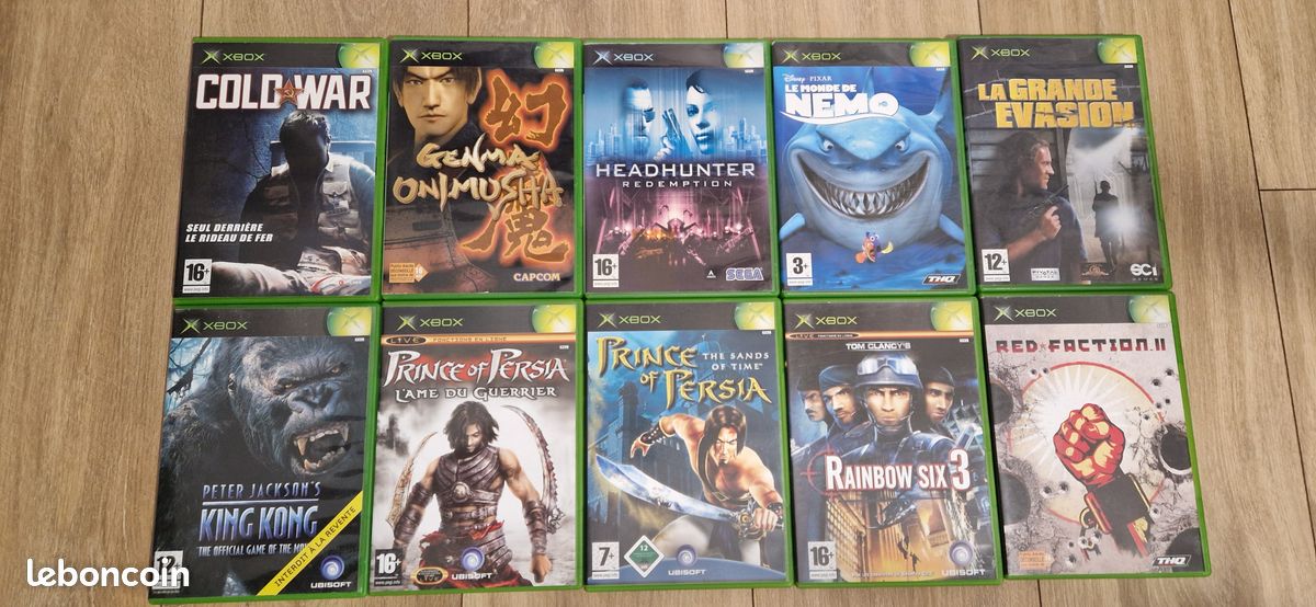 Lot de 9 Jeux Xbox Originale Classiques & Rétrogaming bon état - Jeux vidéo