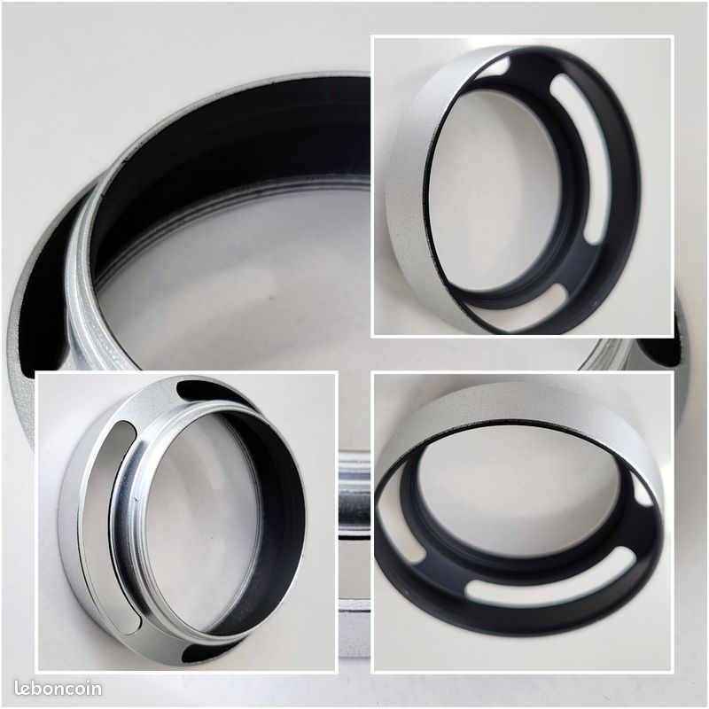Pare-Soleil Objectif Métal Court 82mm Universel - Protection Anti-Flare