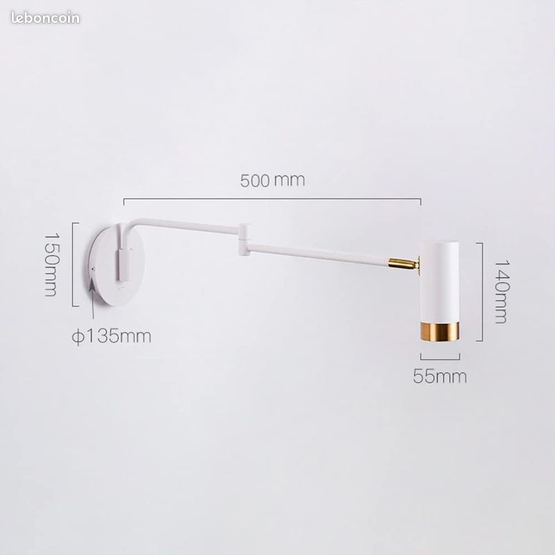 Lampe Murale - applique bras - NEUVE (image 7)