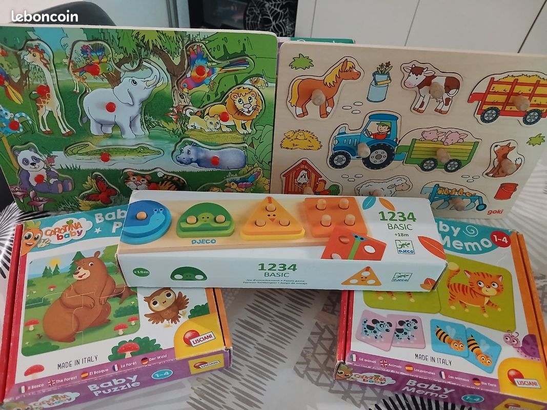 Lot de jeux enfants (1 à 3 ans) (image 1)
