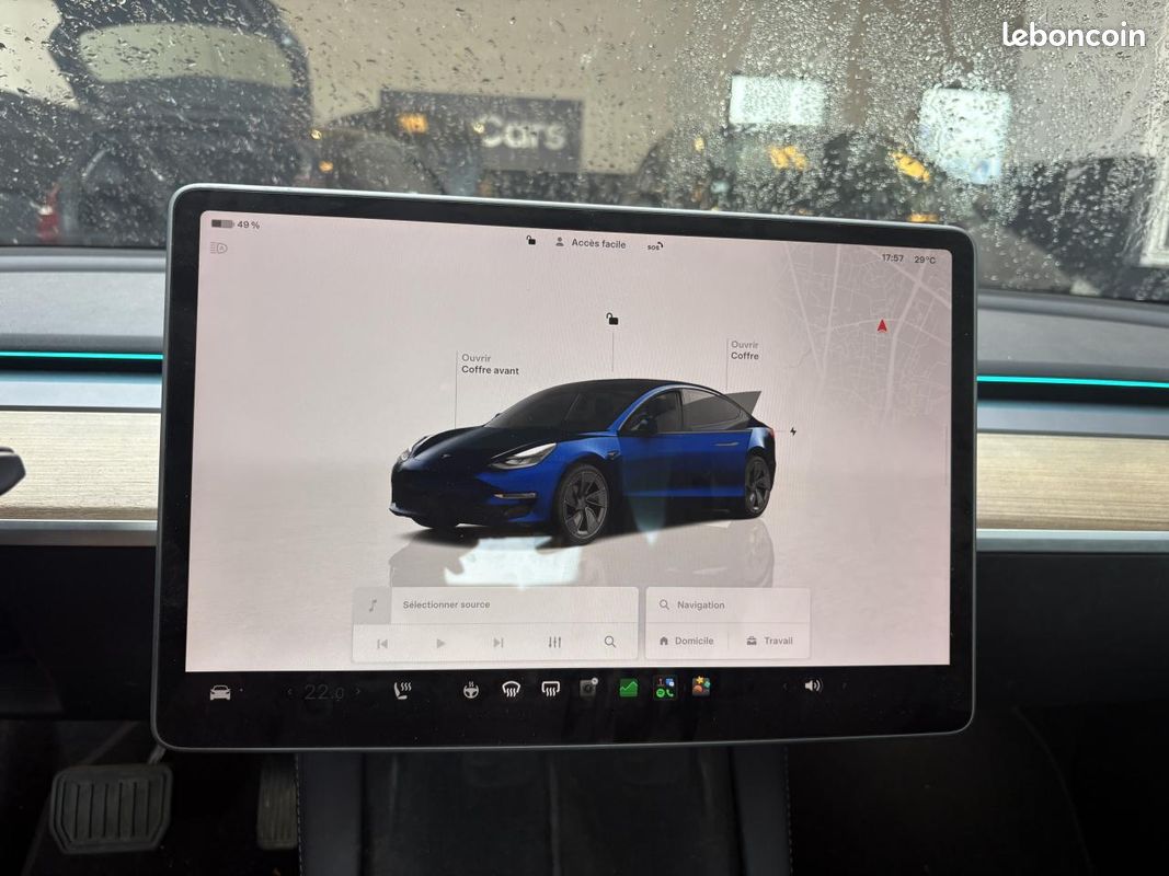 TESLA MODEL 3 ELECTRIC 500 82KWH GRANDE-AUTONOMIE 4WD DUAL-MOTOR BVA ( entretien exclusif tesla ) (image 9)