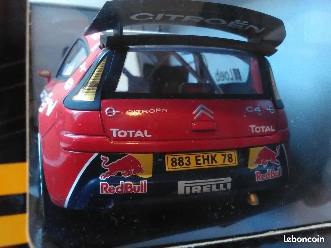 Citroen C4 WRC 2008 Loeb 1/18 (image 2)