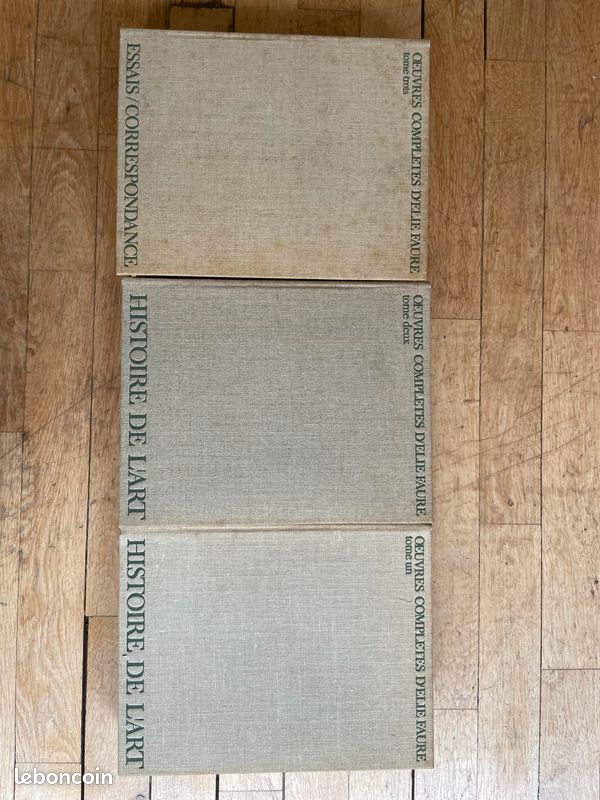 Vente œuvres complètes d’Elie Faure (image 1)