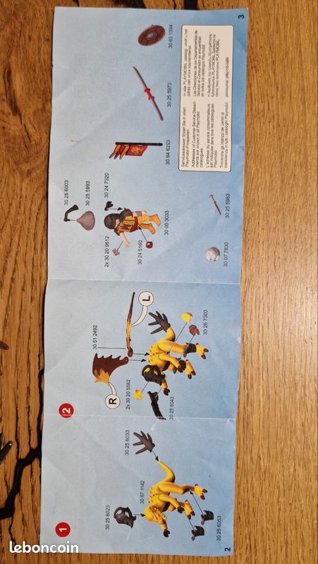 Playmobil 5462 Dragon de pierre avec guerrier (image 7)