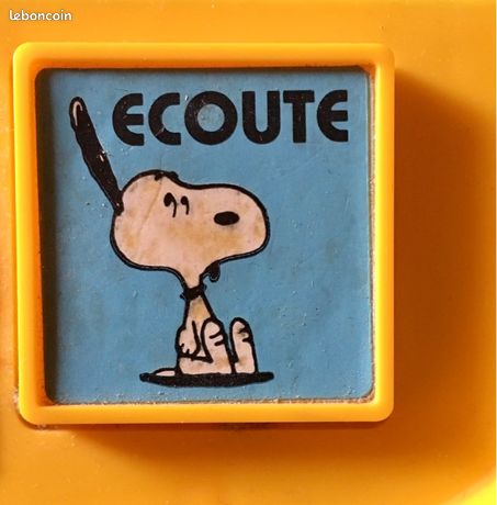 Jouet Musical Snoopy Playmate Hasbro 1985 - Vintage Années 80 Très Rare | Occasion état Jeu