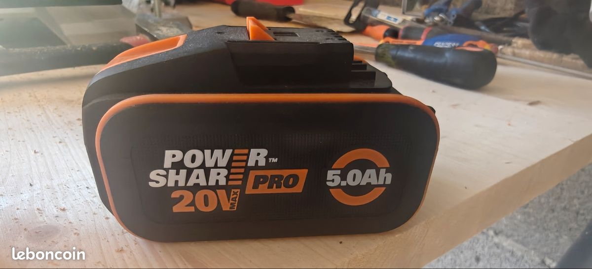 Batterie WORX 20v 5ah (image 2)