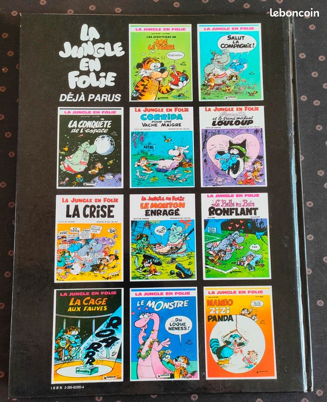 La jungle en folie La conquête de l'espace - 1ère réédition Dargaud - Godard - Mic Delinx (image 2)