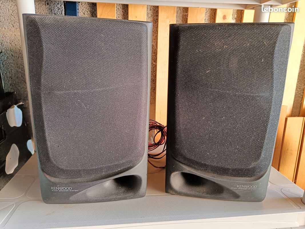 Bookshelf Speakers Kenwood Ls 76 Speakers Kenwood LS-58 80 Watts - Main Image
