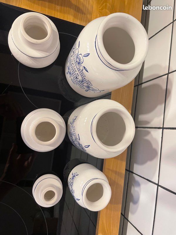 3 pots à condiments E.BORRE VIELMUR (image 7)