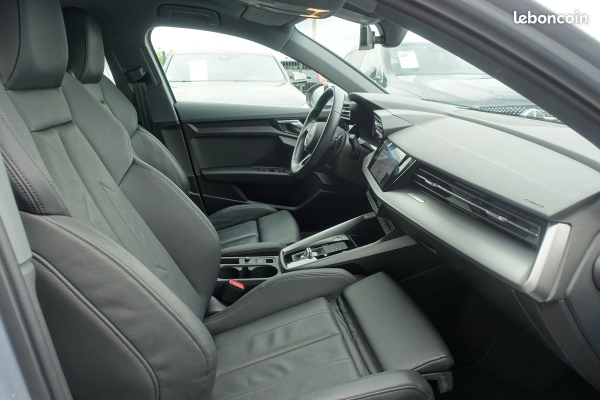 A3 Sportback 30 Tfsi S-Tronic Mhev Virtual cockpit/Cuir Sport Chauffant/Gps Europe/Régulateur/Carplay/1*Main/Garantie 12 mois (image 5)