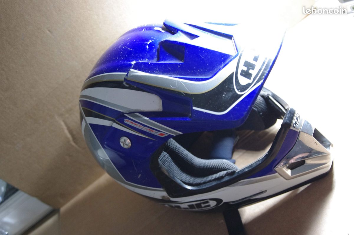 Casque moto HJC cross taille XS (image 1)